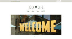 Desktop Screenshot of jolacafe.com